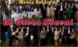 Mersin Rotary Kulübünde yeni Başkan Ali Özcan