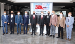 Ersin Tatar’dan MTOSB’ye ziyaret