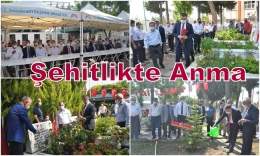  Tarsus Şehitliği’nde 15 Temmuz Demokrasi ve Milli Birlik etkinliği