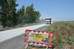 Büyükşehir Belediyesi Grup Yollarının Kalitesini Arttırıyor