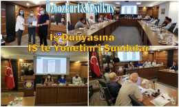 Tarsus TSO’da Organizasyon Nasıl Yönetilir? İş’te Yönetim sunumu yapıldı