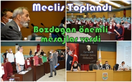 Tarsus Belediye Meclis Toplantısında Bozdoğan'dan Önemli Mesajlar
