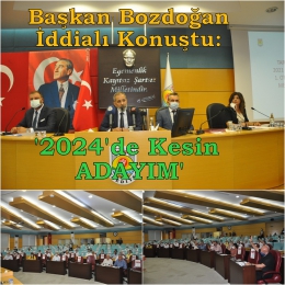 Bozdoğan:2024'de Kesin Adayım. 7 düveli dize getirdik, Atiye’yi dize getiremedik
