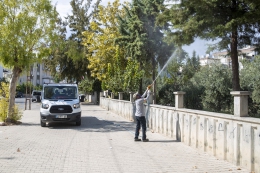 Mersin Büyükşehir Beyaz Sinek Mücadelesini Sürdürüyor