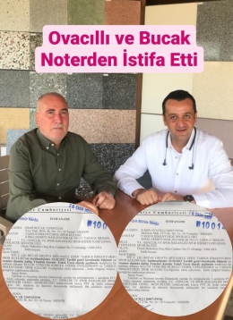 Fikri Bucak ve İlker Ovacıllı’da TİY’den İstifa etti