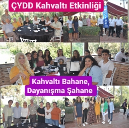  ÇYDD Tarsus Şubesi'nin Dostluk ve Dayanışma Kahvaltısına Yoğun İlgi