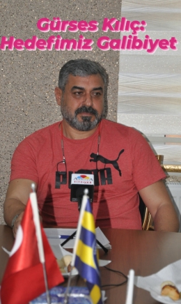 Tarsus İdmanyurdu Teknik Direktörü Kılıç Basın toplantısı yaptı