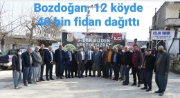 Tarsus Belediyesi 12 Köye 40 Bin Fiden Dağıttı
