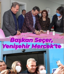 Başkan Seçer, Yenişehir'de MERCEK'i İnceledi