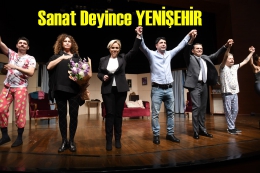 “Buyur Burdan Kaç” oyunu Yenişehir’de tiyatroseverlerle buluştu