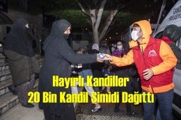 Mersin Büyükşehir 20 bin kandil simidi dağıttı