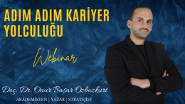Doç. Dr. Onur Özbozkurt’tan Gençlere Kariyer Tavsiyeleri