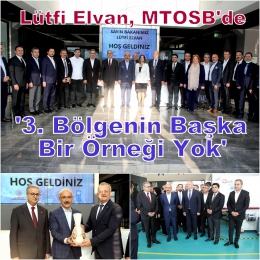 Lütfi Elvan: MTOSB 3. Bölgenin başka bir örneği yok
