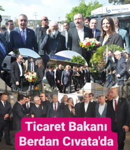 Ticaret Bakanı Mehmet Muş, MTOSB’de Berdan Civatayı Ziyaret Etti