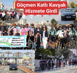 85 Günde Tamamlanan Göçmen Katlı Kavşak Trafiğe Açıldı