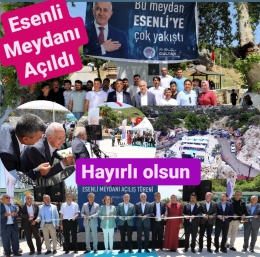 Akdeniz'de Esenli Meydana Törenle Hizmete Açıldı