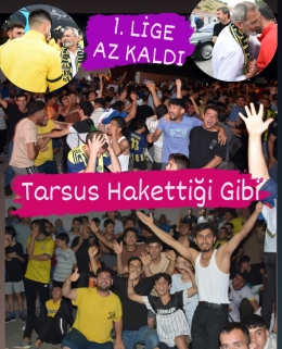 Başkan Bozdoğan, Amedspor’u eleyen Tarsus İdmanyurdu'nu Coşkulu karşıladı