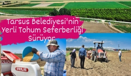 Tarsus Belediyesi Yerli Tohum Atağını Soya Fasulyesiyle Sürdürüyor