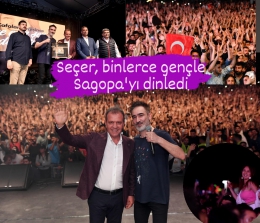 BAŞKAN SEÇER, GENÇLERLE BİRLİKTE SAGOPA’YI DİNLEDİ
