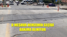 Tarsus 100. Yıl Hemzemin Geçidi Bakıma Alınıyor