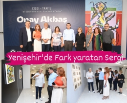Onay Akbaş’ın kişisel resim sergisi Yenişehir’de açıldı