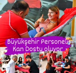 Büyükşehir Personellerinden Örnek Davranış:Kan Dostluğu