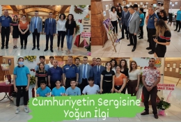 Tarsus Cumhuriyet MTAL Öğrencilerinin Sergisi Nefes Kesti