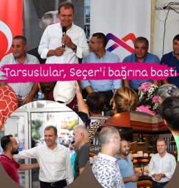 Tarsuslular, Vahap Seçer'i Bağrına Bastı