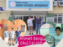 Ahmet Sevgi, Sadık Eliyeşil Orta Okulu LGS Birincisi