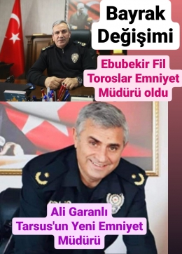 Tarsus'un Yeni Emniyet Müdürü ALİ GARANLI