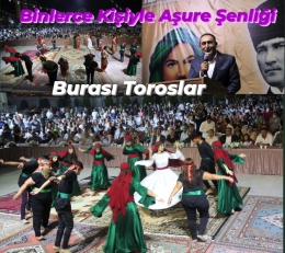 Toroslar'da Binlerce Kişi Aşure Etkinliğinde Buluştu