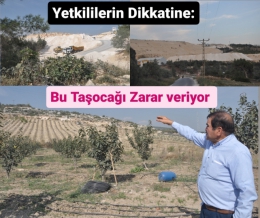 Karadiken Köyündeki Taş Ocağı İnsan Sağlığına ve Arazilere Zarar Veriyor