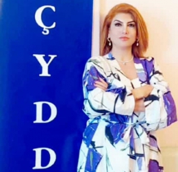 ÇYDD Tarsus Şube Başkanı Ferda Aras İsrail'i kınadı