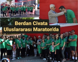BERDAN CİVATA 15. Uluslar arası Yarı Maratonuna Katıldı