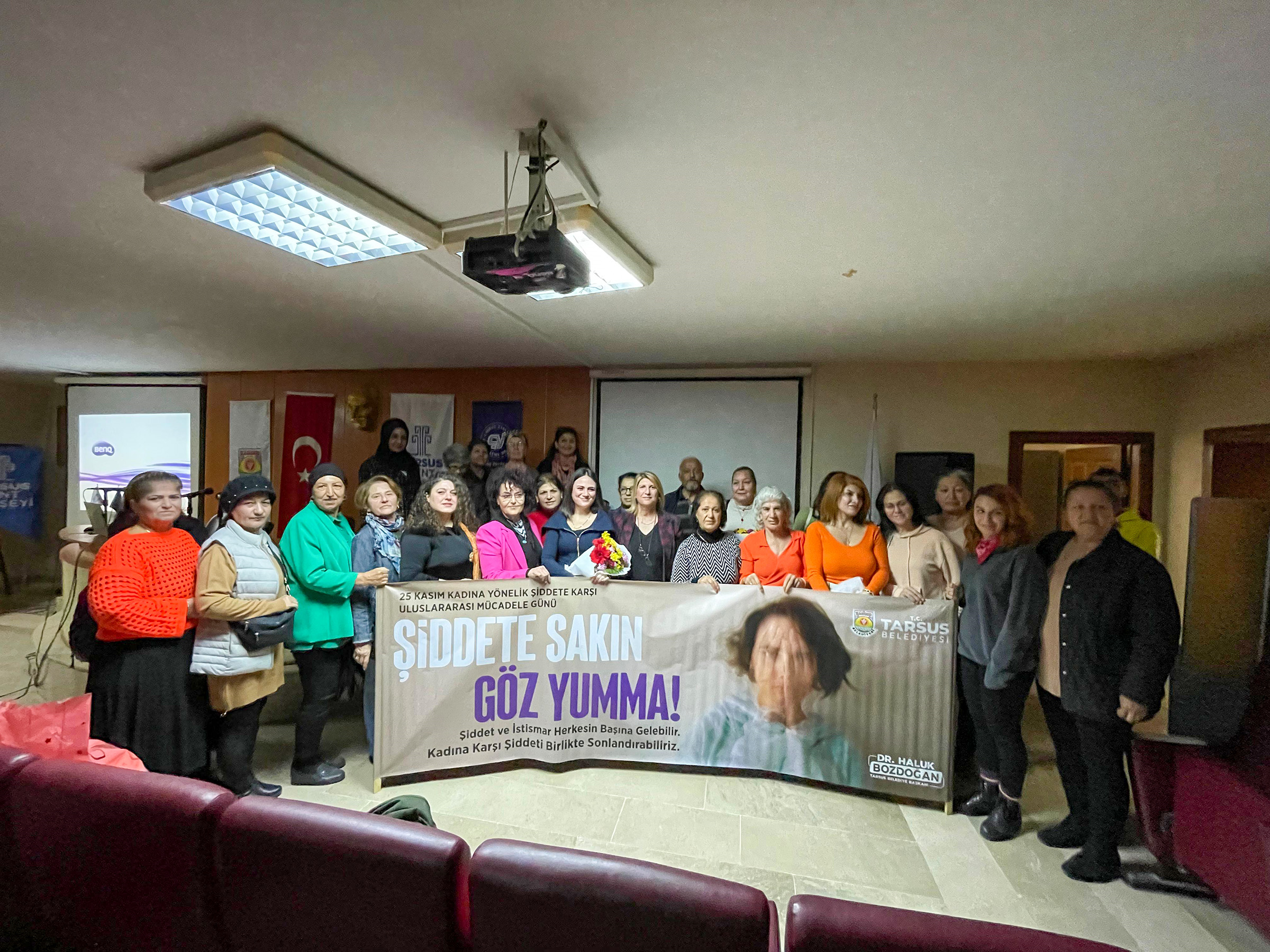 Tarsus Belediyesi Kadına Şiddete Karşı Her Yerde