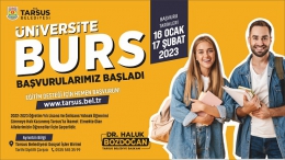 Tarsus Belediyesi'ne BURS Başvuruları Başladı