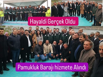 Tarsuslular'ın 50 Yıllık Rüyası Pamukluk Barajı Hizmete Alındı