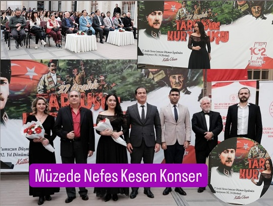 Tarsus’un Kurtuluşu Konseri Müze’de Yoğun İlgi Gördü
