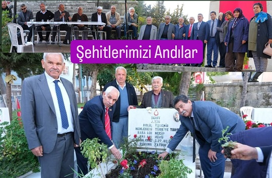 Tüm Emekliler Derneği Tarsus'ta Şehitleri Minnet ve Rahmetle Andı