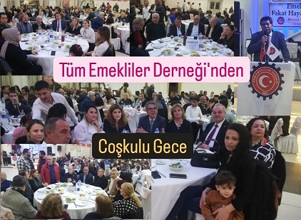 Tüm Emekliler Derneği’nin 100. Yıl Gecesi Muhteşem Geçti