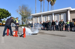 MESKİ Personeli Yangın Eğitimine Katıldı