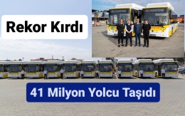BÜyükşehir Ulaşım Filosu Geçen Yıl 41 Milyon Yolcu Taşıdı