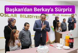 Başkan Yılmaz’dan, Kanser Hastası Berkay’a Doğum Günü Sürprizi