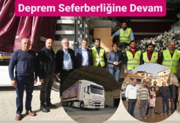 Tarsus Belediyesi'nin Deprem Bölgesine Yardımları Hız Kesmiyor