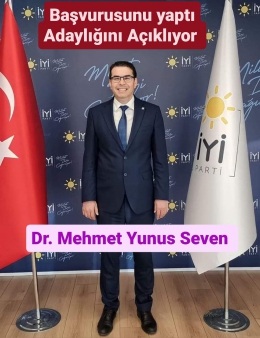 Mehmet Yunus Seven Başvurusunu Yaptı, Adaylığını Açıklıyor