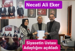 Duayen Siyasetçi Necati Ali Eker, “Bende Varım” Dedi Adaylığını Açıkladı