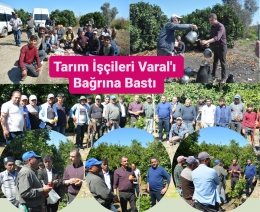 CHP İlçe Başkanı Varal, TAPARİD Yönetimiyle Tarım İşçilerini Ziyaret Etti