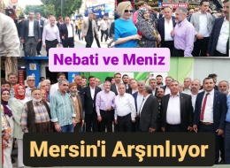 Nebati ve Meniz Tarsus'u Karış Karış Dolaştı