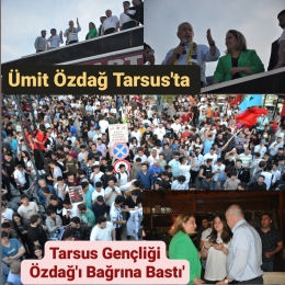 Tarsuslu Gençler Ümit Özdağ'ı 