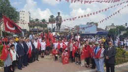 Tarsus'ta 19 Mayıs Coşkuyla kutlandı